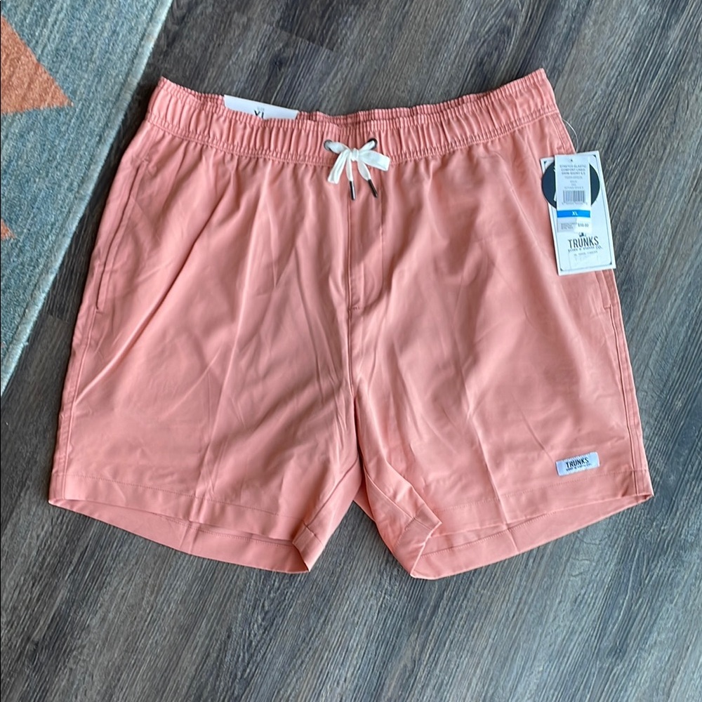 NWT Trunks Surf & Swim Co. Comfort Lined Swim Trunks